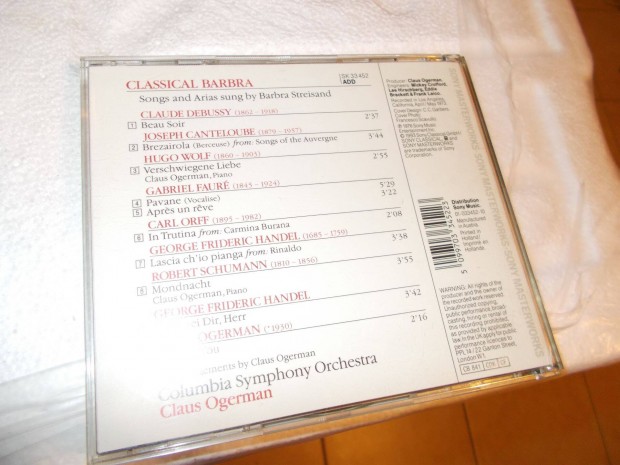 Classical Barbara Stersand cd eladó