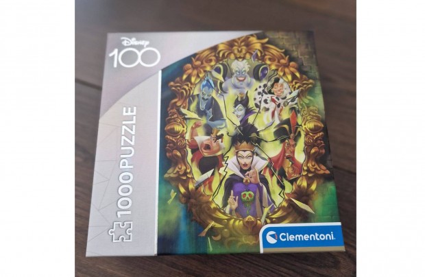 Clementoni 1000 Puzzle Disney 100 - A Disney gonoszai