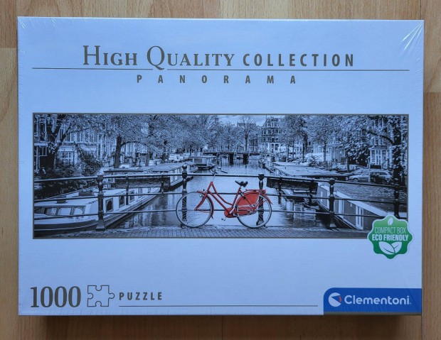 Clementoni Amsterdam panorma puzzle 1000 db High Quality Collection