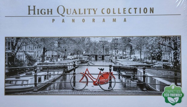 Clementoni Amsterdam panorma puzzle 1000 db High Quality Collection