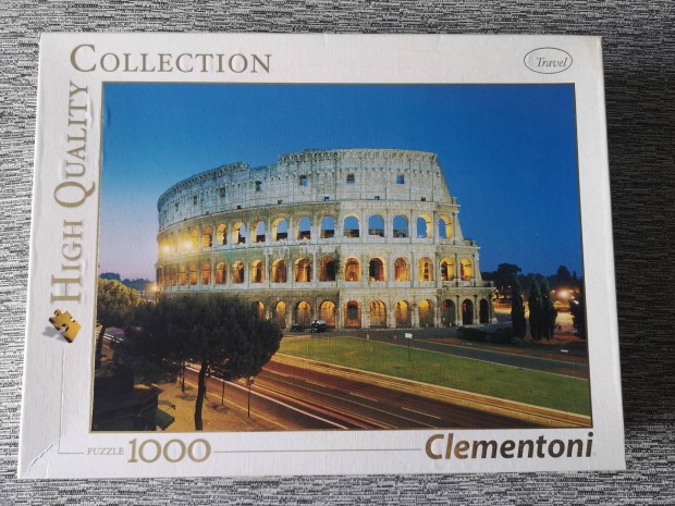 Clementoni High Quality Collection puzzle, Colosseum Rma 1000 db