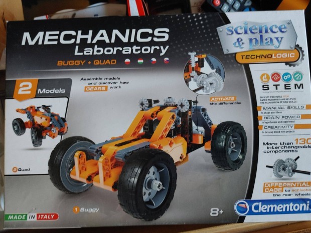 Clementoni Mechanics buggy quad aut makett