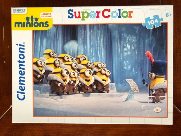 Clementoni Minions Minyonos Puzzle Kirakó 104 db-os