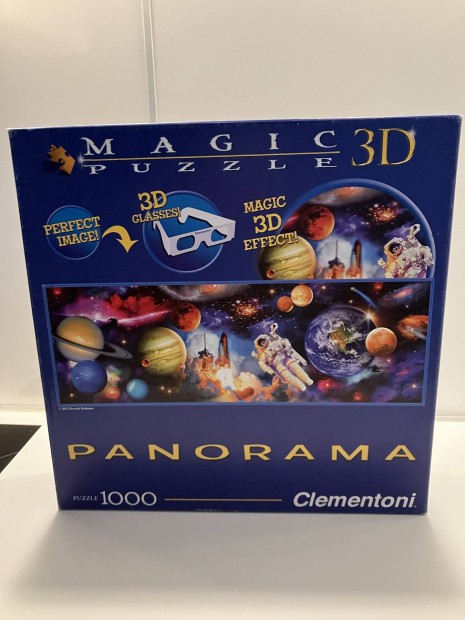 Clementoni panorama puzzle 3d magic 1000db