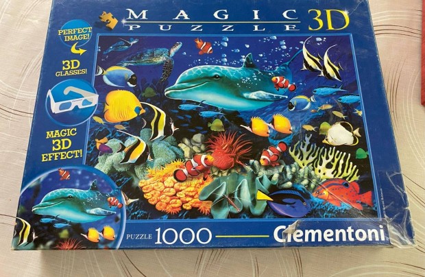 Clementoni puzzle Magic 3D hats 1000 darabos