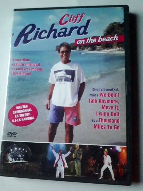 Cliff Richard - On the Beach koncert DVD (posta 510 Ft)