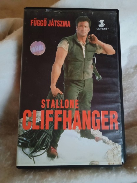 Cliffhanger Nagytokos VHS 