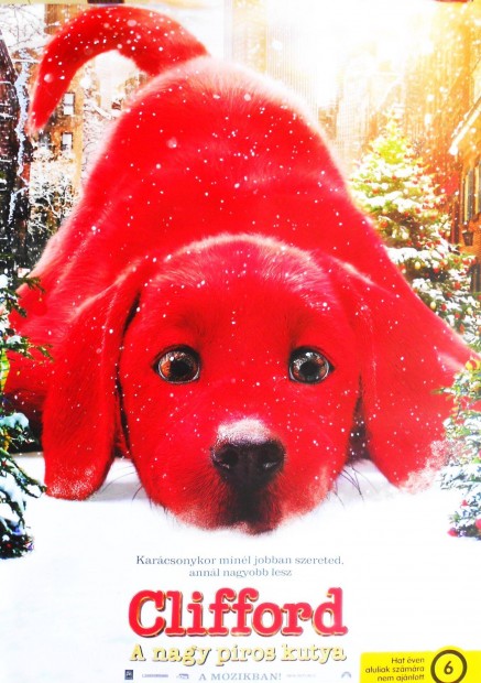 Clifford A nagy piros kutya mozi film plakt poszter