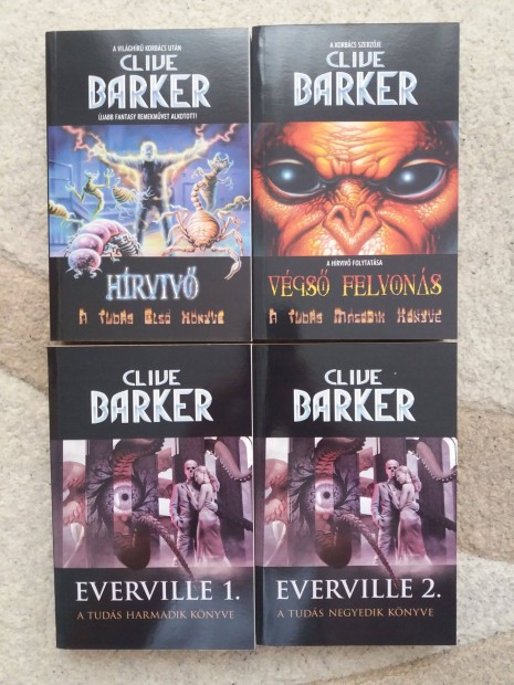 Clive Barker: Hrviv + Vgs felvons + Everville 1-2