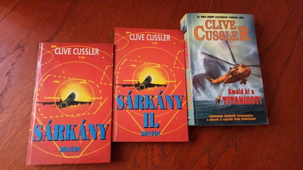 Clive Cussler knyvcsomag