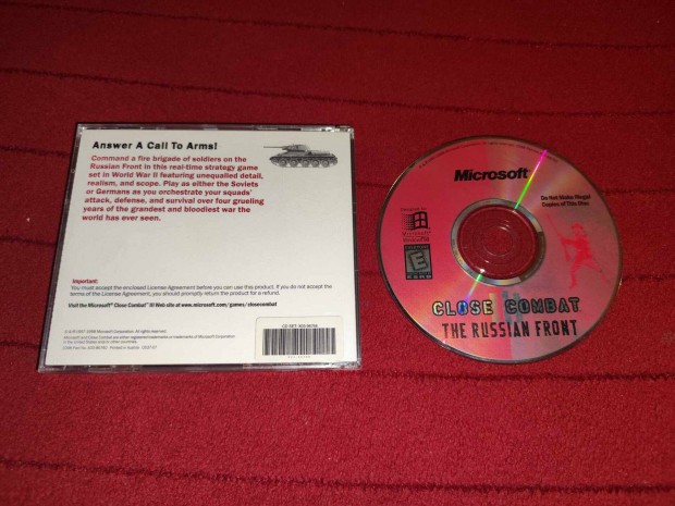 Close Combat III: The Russian Front PC CD