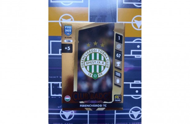 Club Badge, Cmer (Ferencvros) Fifa 365 2025 focis krtya