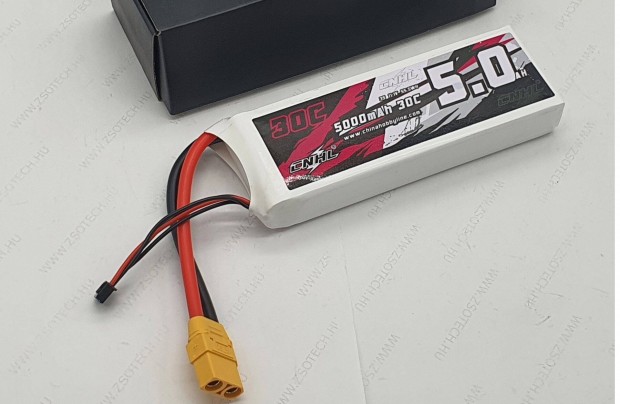 Cnhl 5000mah 3S 11.1V 30C XT90 Lipo akkumultor etethaj RC haj