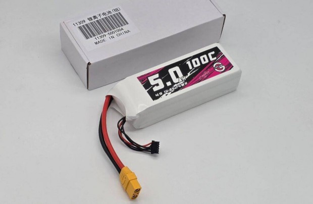 Cnhl 5000mah 4S 14.8V 100C XT90 Lipo akkumul�tor etet�haj� RC haj�