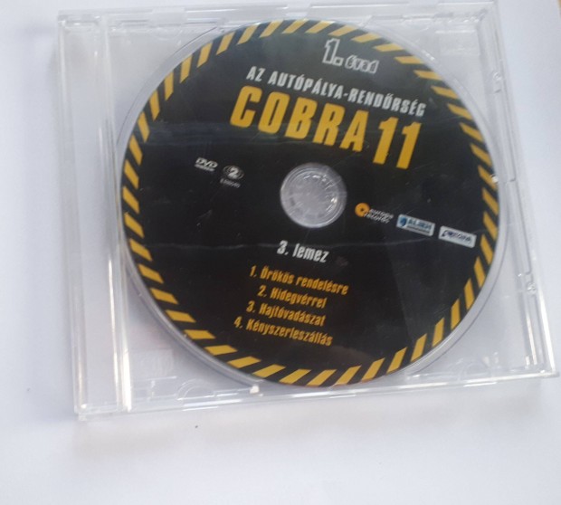 Cobra 11. 1. vad 3. lemez DVD (posta 510 Ft)