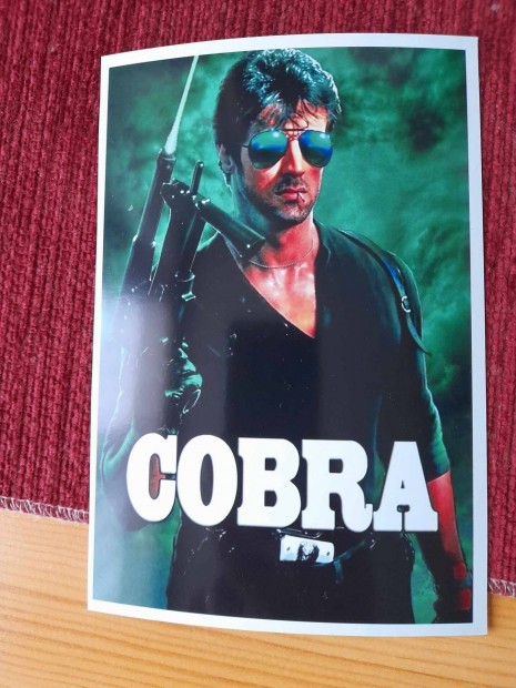 Cobra (Sylvester Stallone) - fotó - ritkaság trafikáru