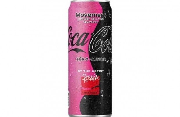 Coca Cola Rosalia limitlt kiads dobozos dt (bontatlan)
