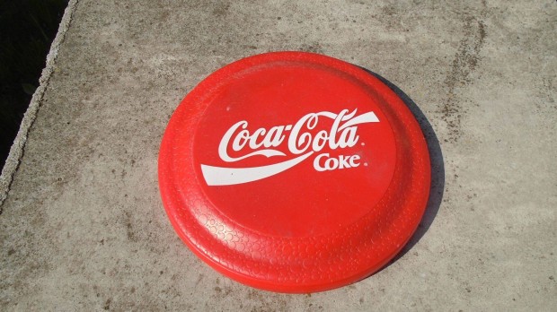 Coca-Cola - Frizbi - piros, jszer - Gyjtknek is! - Akciztam!!!