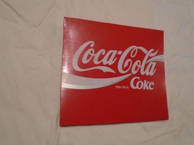 Coca-Cola - lefzs, kemny kartonlap, A4-es dosszi - j llapot