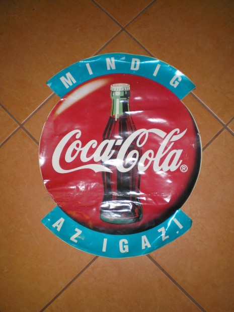 Coca-Cola nagymret matrica kb. 30 ves 43 cm