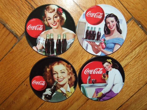 Coca Cola retro poháralátét 4 db