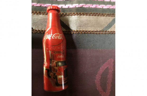 Coca cola Mini fém palack , alu colás üveg 2000 Ft