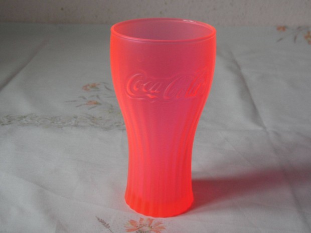 Coca cola pohr ( 3 dl.-es, Neon narancssrga )