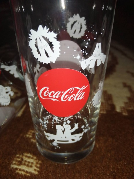 Coca cola poharak. 4 db nnepi kiads! 