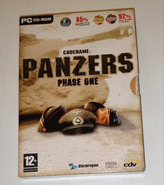 Codename Panzers pc jtk 3 lemezes 