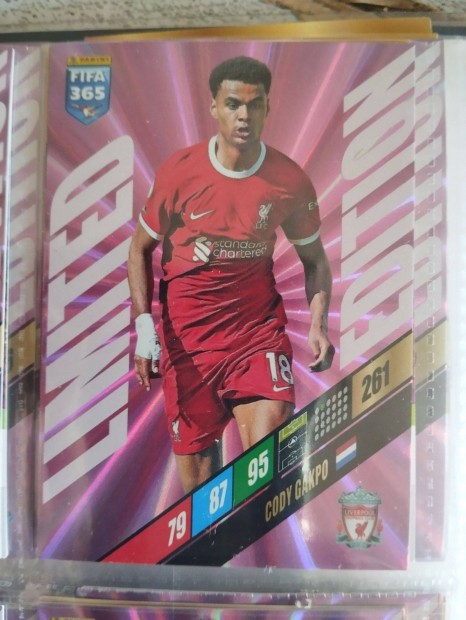Cody Gakpo (Liverpool) FIFA 365 2024 Limited edition focis krtya