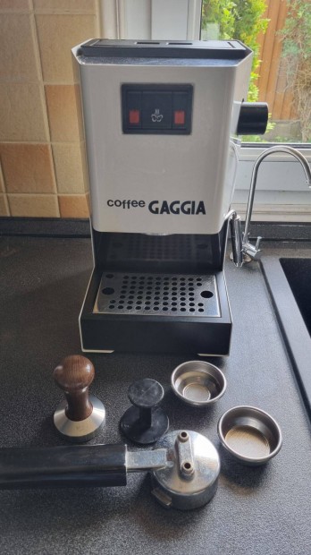 Coffee Gaggia tartozkokkal