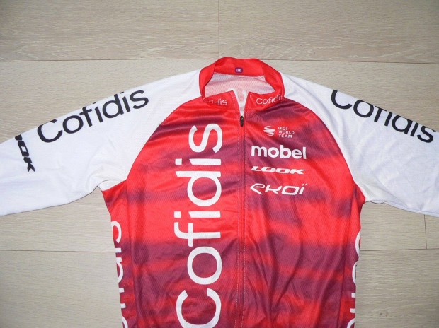 Cofidis UCI hossz ujj biciklis fels - Mobel (L)