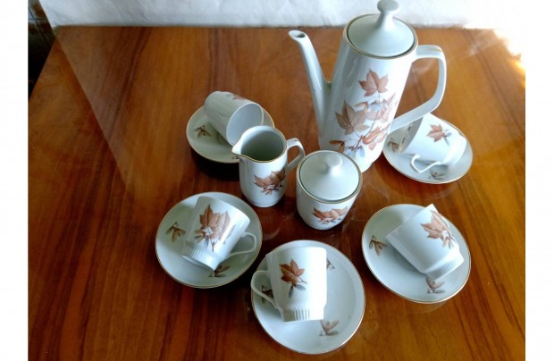 Colditz porcelán kávéskészlet 5 személyes