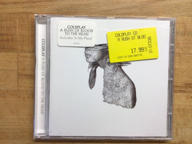 Coldplay- A Rush Of Blood To The Head, cd lemez