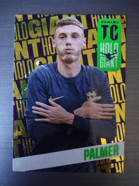 Cole Palmer (Anglia) Holo Giant Top Class 2025 focis kártya