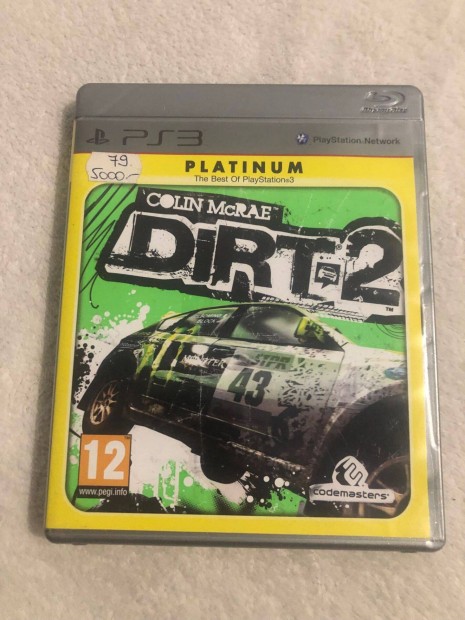 Colin Mcrae Dirt 2 Ps3 Playstation 3 jtk