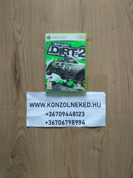 Colin Mcrae Dirt 2 eredeti Xbox 360 jtk