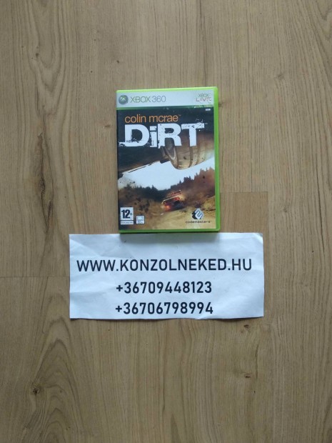 Colin Mcrae Dirt Xbox 360 jtk