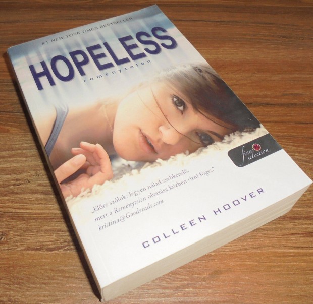 Colleen Hoover Hopeless - Remnytelen