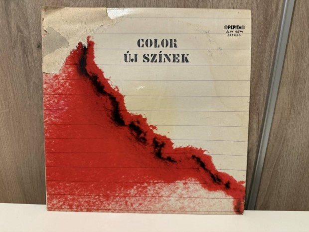 Color - j sznek bakelit lemez