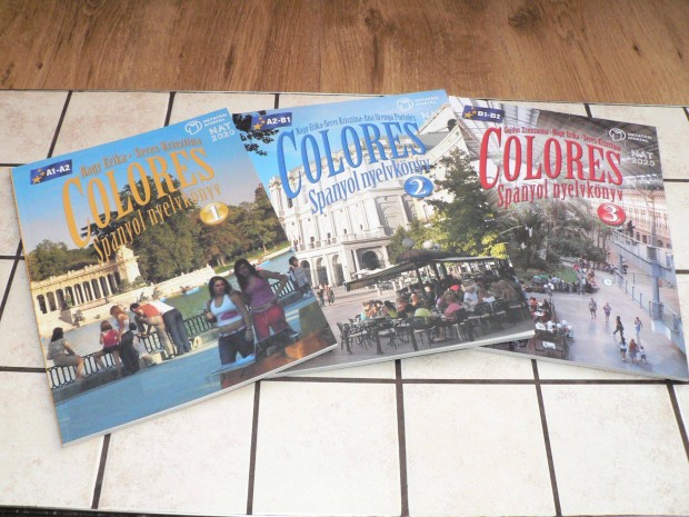 Colores 1-3. Spanyol nyelvknyv sorozat