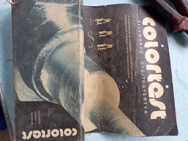 Colortest ellenrz gyjtgyertya retro