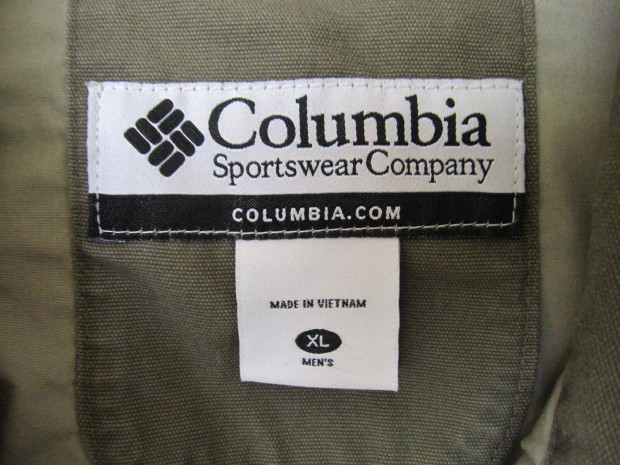 Columbia dzseki XL