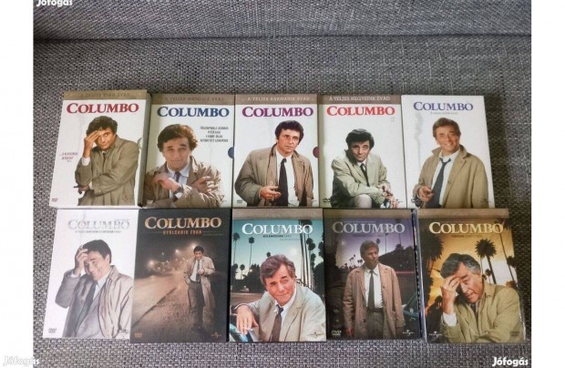 Columbo 1-10 vad DVD Gyjtemny