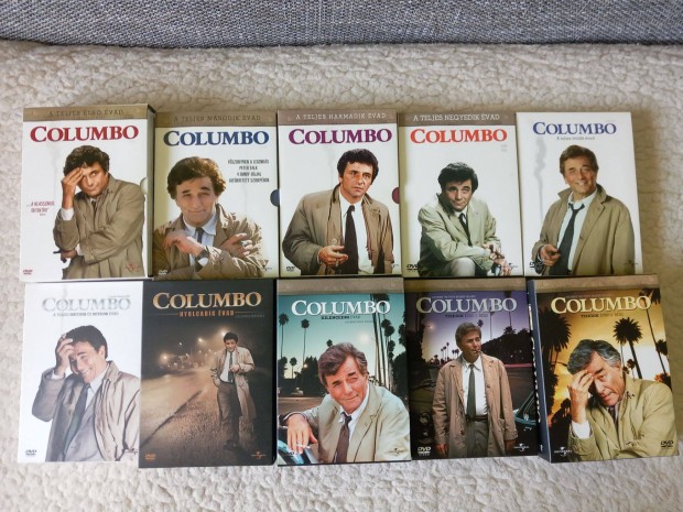 Columbo 1-10 vad DVD Gyjtemny