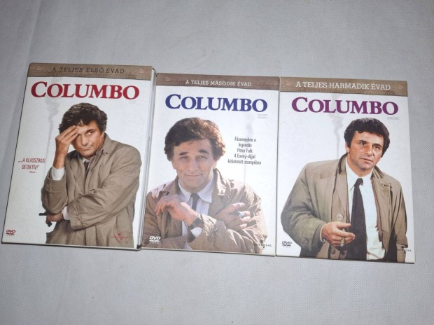 Columbo 1-2-3 DVD Gyjtemny Egybe