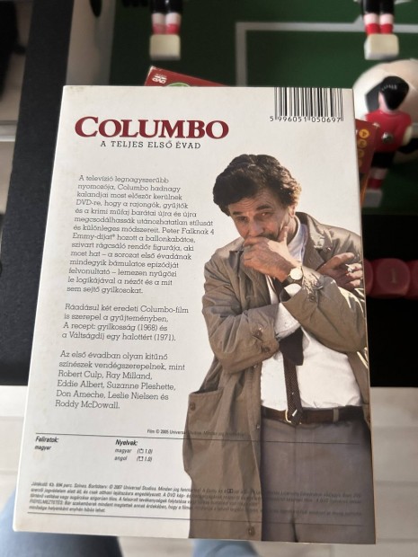 Columbo 1 Evad eredeti csomagols j 