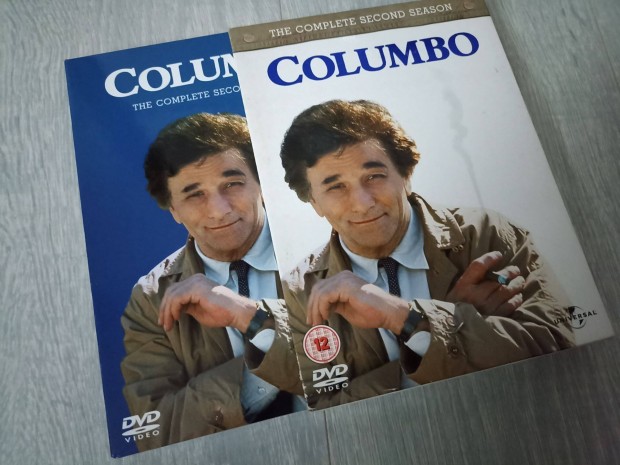 Columbo DVD 4 lemezes teljes msodik vad angol nyelv eredeti gyri