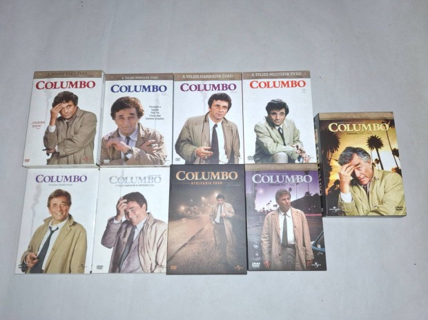 Columbo DVD Gyjtemny Egybe - fsz: Peter Falk - kedvez ron!