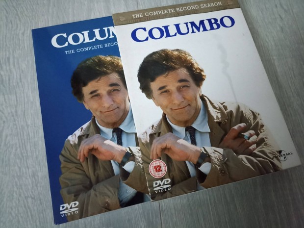 Columbo DVD angol nyelv eredeti gyri 4 lemezes teljes msodik vad